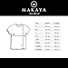 MAKAYA Son Goku T-Shirt for Men - Vegeta Siyan Kame Dragonball Grey Size L