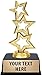 Crown Awards Gold Star Trophies with Custom Engraving, 6