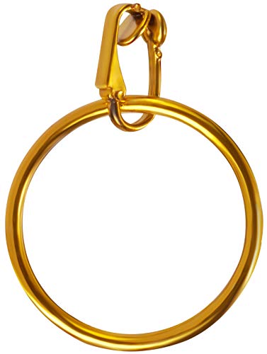 Balinco Piratenset 5-teilig bestehend aus Säbel + Augenklappe + Goldener Ohrring + Fernrohr + Totenkopfbeutel - Kostüm… – Bild 5