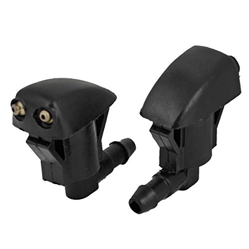 uxcell Plastic Front Windshield Washer Sprayer Nozzle 85381-12050 Pair