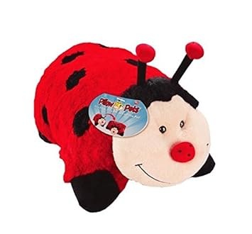 As Seen On Tv Pillow Pet Pee Wee Lady Bug Amazon Co Uk Toys Games