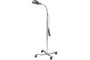 GRAHAM-FIELD Grafco Medical Exam Lamp – Flexible Gooseneck Light, Adjustable Height, 220V Plug