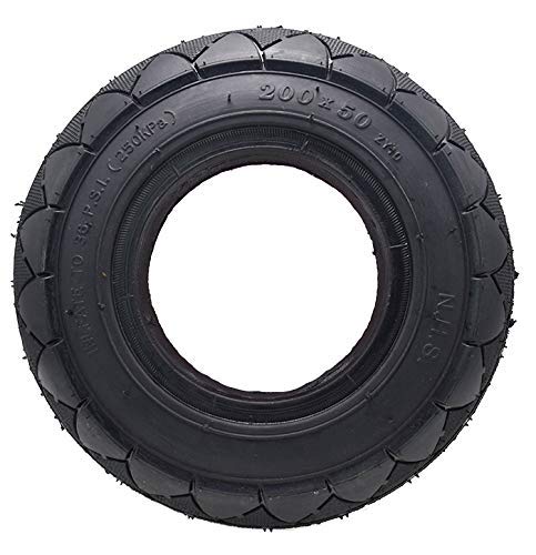 mycheng 200x50ï¼ˆ8x2ï¼‰ Scooter Tubeless Solid No Flats Tire for Razor 200 X 50 (8 X 2) E100 E150 E175 E200