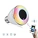 LightStory Bluetooth Light Bulb Speaker, 8W E26 Base RGB Color Changing LED Music Bulb, Multicolor Wireless Bluetooth Stereo Speaker Bulb,BL08A
