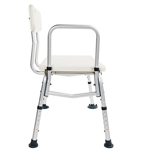 Anqi Tub Transfer 3 Blow Molding Bench Bath Chair Adjustable Handicap Shower Chair - Medical Bathroom Accessibility Aid Shower Tool Medical Tool Free Anti-Slip Bathtub Seat for Elderly, Disabled, Hand