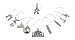Palm City Products 10 Piece World Travel Themed Wine Charm Set - Traveler Stemmed Wine Glass Charms