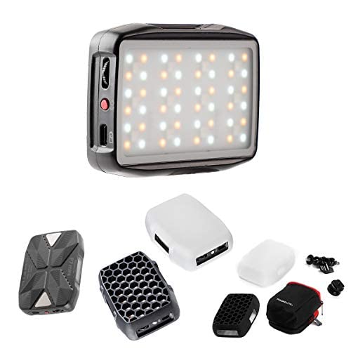 Falcon Eyes F7 Mini Pocket RGB LED Light On Camera Portable Control Adsorbable For Video/Studio/Youtube/Vlog Photography