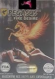 FIRE DESIRE  PEGASUS  2100 Advanced Male Erectile Enhancement Formula - = Get HARD & Stay Hard LONGER! plus love potion pen