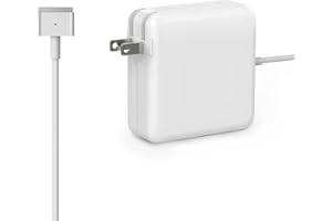 Mac Book Pro Charger 85W T-Tip, Compatible with Mac Book Air 13 inch and 15 inch After Mid 2012(Applicable to 2012-2017)