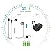 COWIN HE8D Active Noise Cancelling Bluetooth Earbuds, Wireless In-Ear Bluetooth Headphones with Hard Travel Case Built in Microphone Volume Control Enhanced Bass Ear buds- Sliver