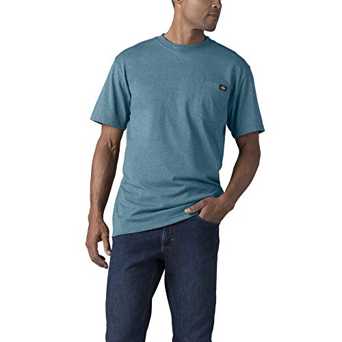 dickies men's heavyweight crew neck short sleeve tee