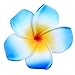 Anleolife Hawaiian Flowers Foam Hair Clips Bridal Barrette Hairpieces Tropical Beach Wedding Plumeria Flower Bridal Orchid Hairclip Hairpin Beauty Accessories 2Large 4 Small 6pcs/lot (mix color 6pcs)
