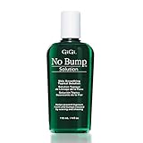 GiGi No Bump Skin Smoothing Topical Solution 4 oz, Help Prevent Razor Burns, Hair Bumps and ingrown Hair After waxing or Shaving