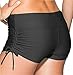 BELLOO Women's Multipurpose Summer Boardshorts Lace-up Beach Shorts Black