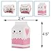 Anboor 4.8 Inches Squishies Milk Bag Carton Slow Rising Kawaii Scented Squishies Charms Decompress Toy 1 Pcs Color Random