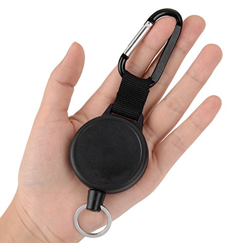 HeavyDuty Retractable Badge Holder Reel ID Badge Holder Name Card Key