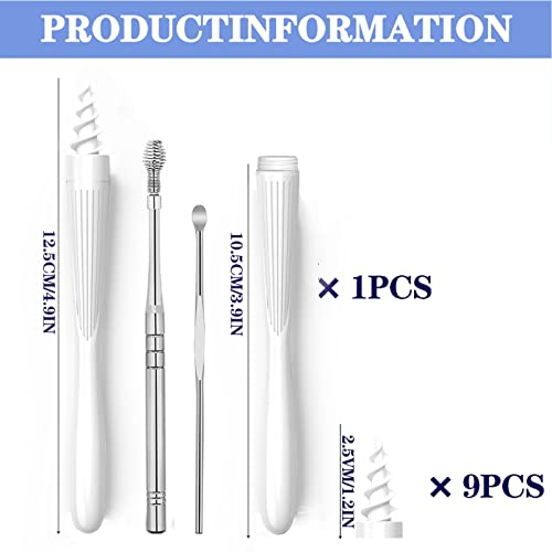 3 In 1 Ear Wax Removal Tool, 2022 QGrips Ear Wax Remover Reusable And