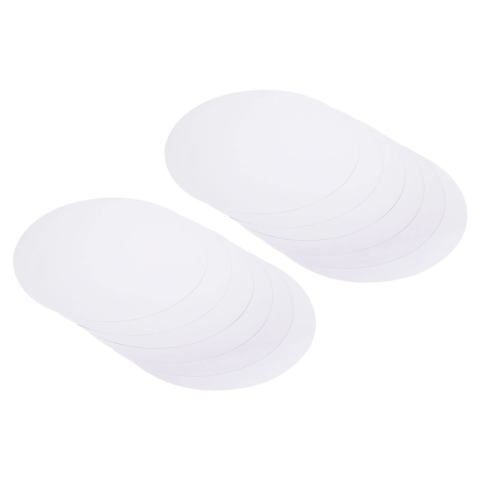 PATIKIL 13-inch Round Cardboard Paper, 40 Pcs Blank Disc Circles Slices for Party Decorations DIY Craft Arts Drawing Painting Writing, White