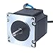 Jinwen 120027 Stepper Motor DC 24V Nema 23, 4 Leads 2.2" Long, 4 Channels, Single Shaft