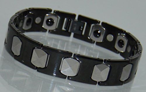 TUNGSTEN Power Energy Scalar Quantum Negative Ion Bio Science Magnet Therapy BRACELET emf Electromagnetic Field Protection with 2 in 1 Function - 57 BR