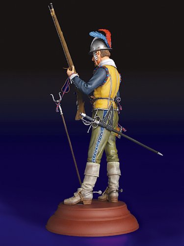 MiniArt 1/16 Scale Netherlands Musketeer. XVII c. - Historical Figures Series Plastic Model Kit #16010 - Thumbnail 2