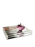Allure by Jay Double Rail Mirror Vanity Tray, 12 by 9-Inch