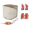 Slimming Belt with Hot Compress & Vibrating Massage Function Weight Losing Health Care Tools Heating Massager Fitness…