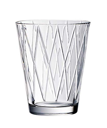 4 Verres à Eau Villeroy & Boch Dressed Up 310ml - Cristallin Lave-Vaisselle - Design Années 50
