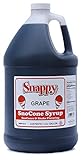 SNAPPY Grape Sno Cone Syrup, 1 Gallon, 11 Pound