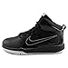 Nike Team Hustle D 6 Black/White Boys Basketball Shoes