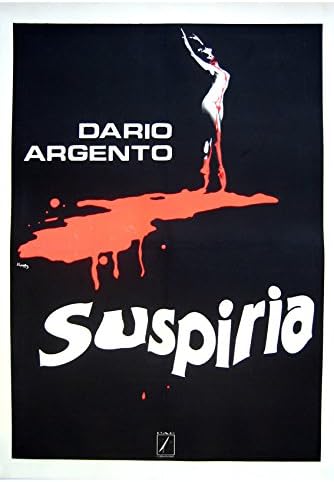 Erthstore 8x10 inch Photograph of Suspiria Dario Argento Poster Art