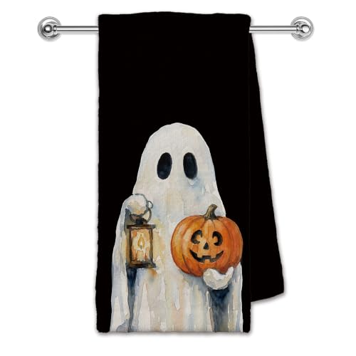 YXYBF Halloween Ghost Decor Hand Towels for Bathroom Kitchen 16x24in at Amazon
