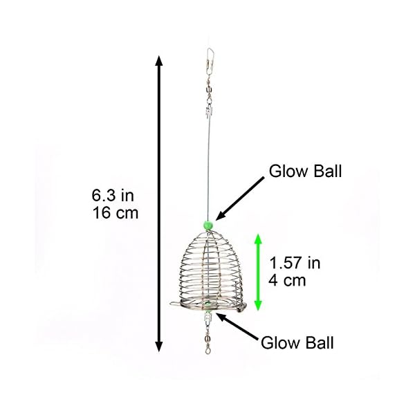 bouti1583-Fishing-Bait-Trap-Cage-Feeder-Basket-Holder-Lure-Fish-Accessories-5-Pcs