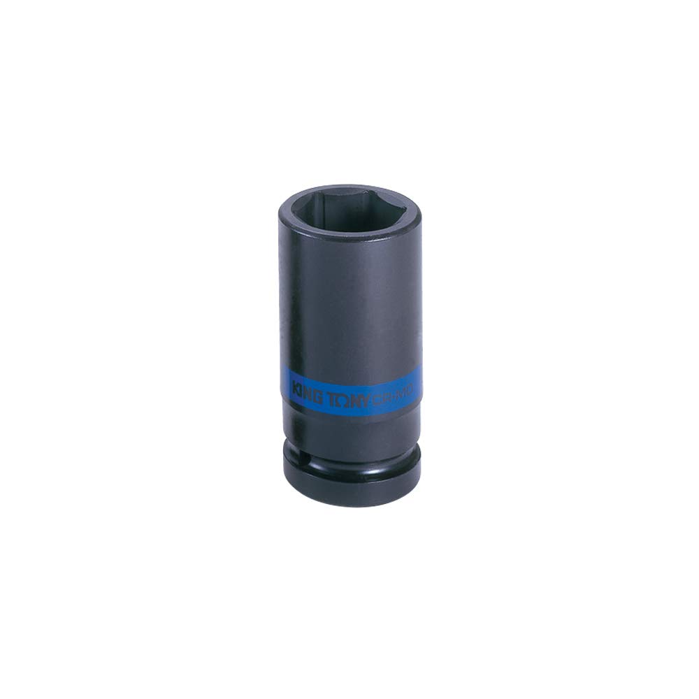 KING TONY 843541M Socket De Impacto Long 1" 41mm for DIYers & Professionals, Designed for Repair and Installation tasks, 41mm