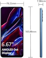 Xiaomi Poco X5 5G 8GB RAM 256GB Storage Blue EU Smartphone view 2