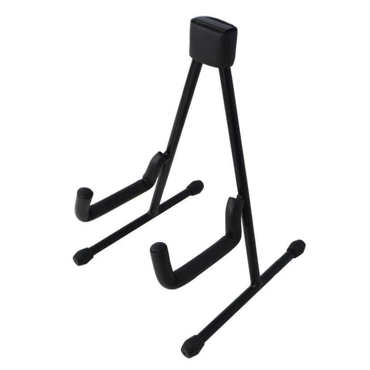 3rd Avenue UKS01 Rocket Series Lightweight A Frame Ukulele Stand, Foldable Design with Padded Arm Supports - Black
