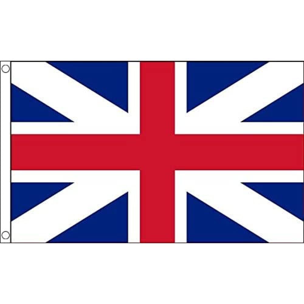 AZ FLAG - Jack And Admiral Of The Fleet Flag - 3x5 Ft - 100D Polyester Bristish Historic Banner with Two Metal Grommets - Fade Resistant - Vivid Colors - 3' x 5' Feet - 150x90 Cm