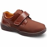 Dr. Comfort Brian-X Men's Therapeutic Diabetic Extra Depth Shoe Lycra Velcro