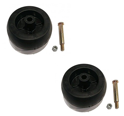 The ROP Shop (2) Heavy Duty Deck Wheels for Cub Cadet Troy-Bilt 734-04039 734-3058 753-04856A