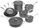 Calphalon Commercial Hard-Anodized 13-Piece Cookware Set