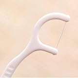 HouChanges Floss Sticks 2 in 1 Dental Toothpick 100Pcs Polyethylene view 4