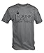 6TN Mens I Drink and I Know Things T Shirt (Large, Grey)