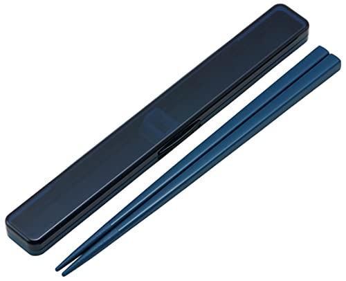 スケーター(Skater) 箸 21cm 箸箱 セット 抗菌 ミッドナイトブルー 大人用 男性向け ABC45AG-A商品画像