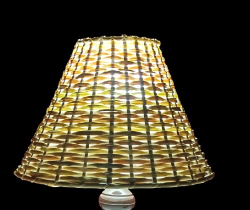 Sunshine Creation Table Lamp, Brown, Round