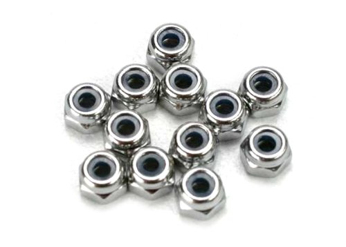 Traxxas 5158 Nylon Locknuts 2.5mm (set of 12)