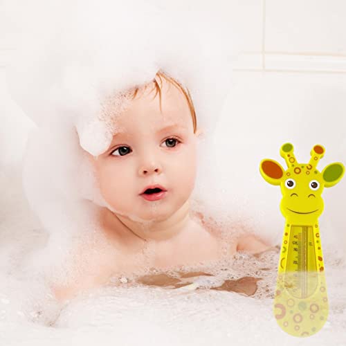 Bath Thermometer Cartoon Giraffe Baby Bath Temperature Thermometer, Baby Bathing Water