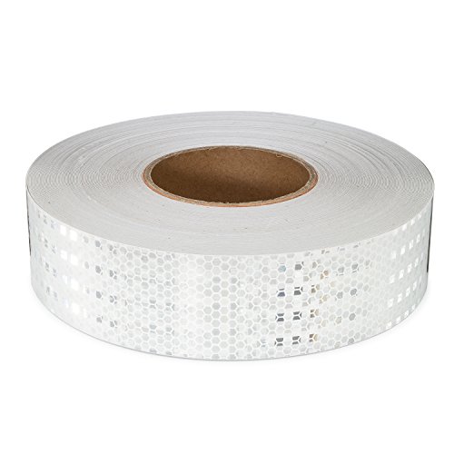 Premium 2"x150' White DOTC2 Reflective Tape White reflective tape 2
