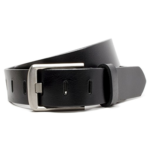 Nickel Free Titanium Wide Pin Black Belt (38 inch)