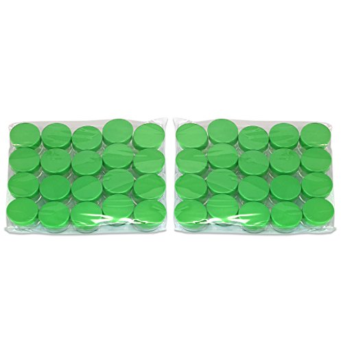 (Quantity: 300 Pieces) Beauticom 10G/10ML Round Clear Jars with GREEN Lids for Scrubs, Oils, Salves, Creams, Lotions, Liquid, Powder, Glitter, Sample Products - BPA Free