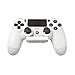 HIDEit Mounts (2-Pack White Uni-C Controller Wall Mount - Compatible with PS5 Pro and All Playstations | Xbox | NVIDIA | Nintendo Switch Controllers and More - Mount for Video Game Controllers